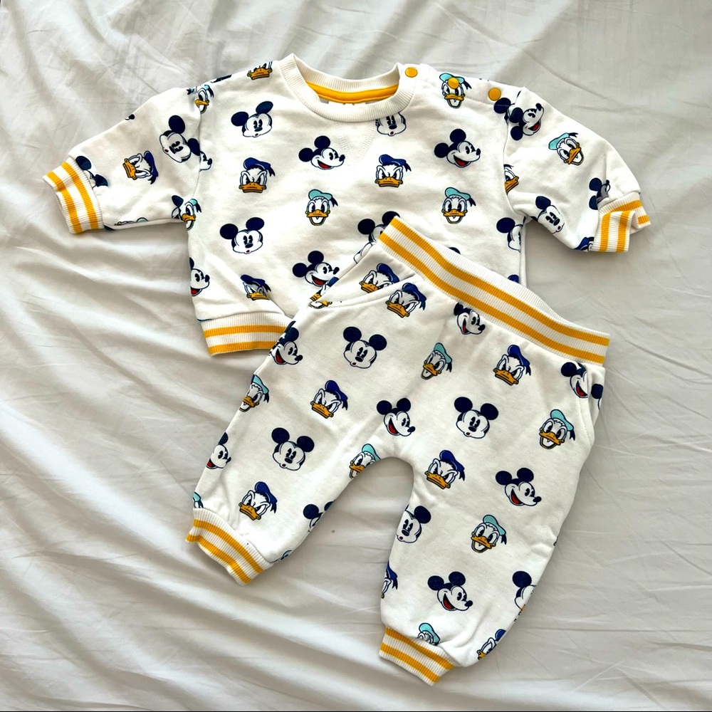 Disney Baby Mickey Minnie Track Suit | EUC